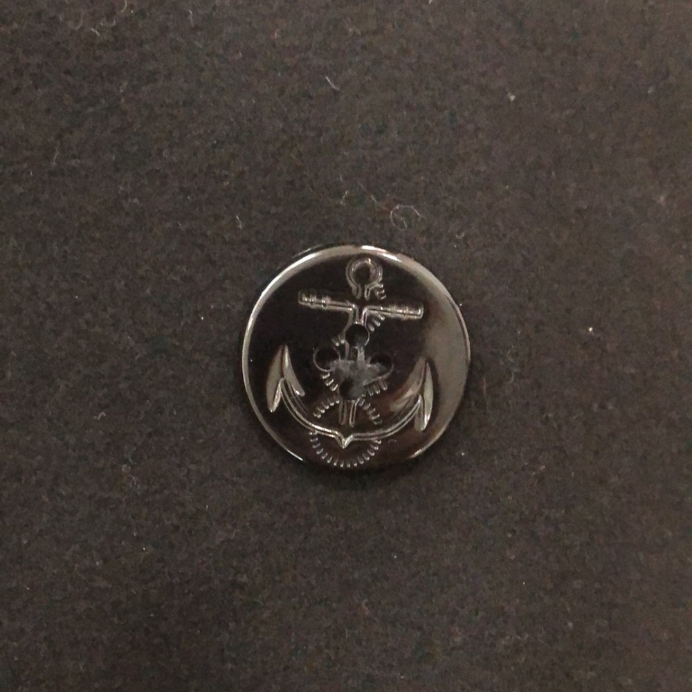 Men's Black Peacoat - Picture 4 of 4